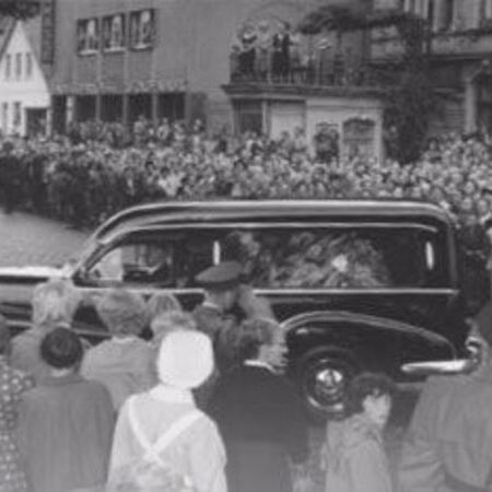 Staatsbegräbnis des Bundestagspräsidenten Hermann Ehlers von 1954